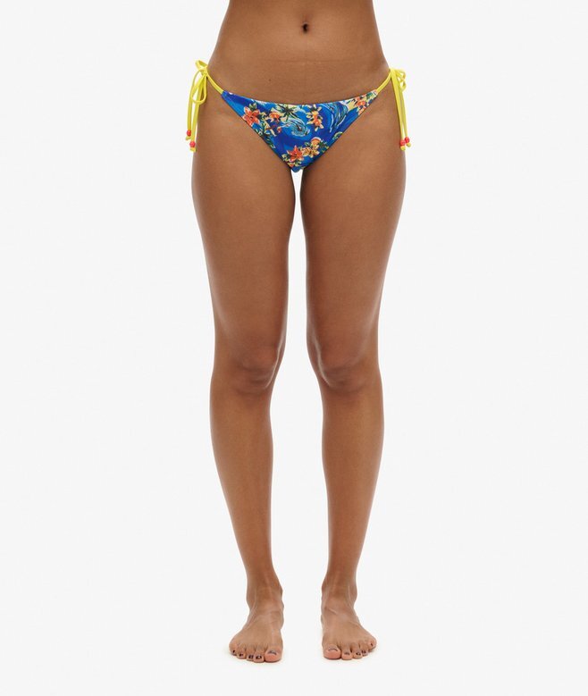 Bikini-Slip mit seitlichen Bändern Bikini-Slip mit seitlichen Bändern