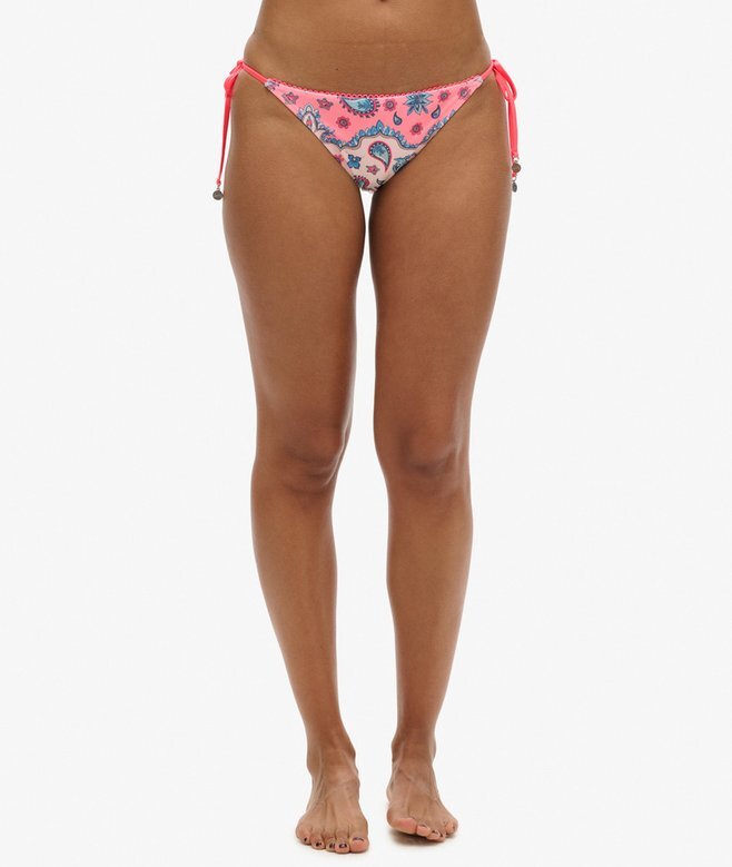 Bikini-Slip mit seitlichen Bändern Bikini-Slip mit seitlichen Bändern
