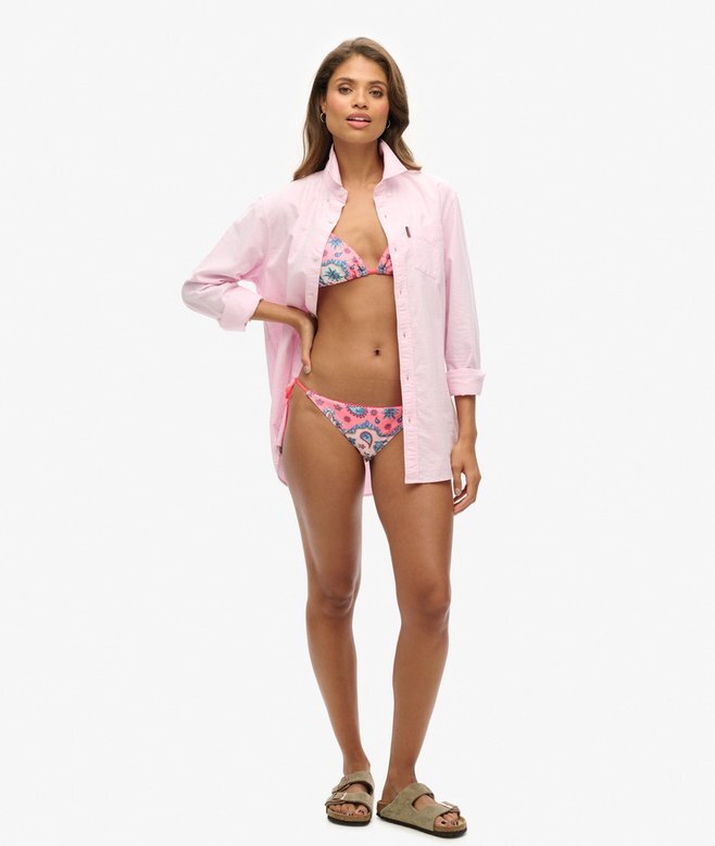 Bikini-Slip mit seitlichen Bändern Bikini-Slip mit seitlichen Bändern