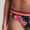 Bikini-Slip mit Vintage-Logo aus recyceltem Material Bikini-Slip mit Vintage-Logo aus recyceltem Material
