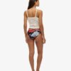 Bikini-Slip mit Vintage-Logo aus recyceltem Material Bikini-Slip mit Vintage-Logo aus recyceltem Material