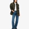 Borg-Kariertes Overshirt