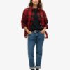 Borg-Kariertes Overshirt Borg-Kariertes Overshirt