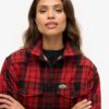 Borg-Kariertes Overshirt Borg-Kariertes Overshirt