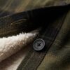 Borg-Kariertes Overshirt