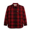 Borg-Kariertes Overshirt Borg-Kariertes Overshirt