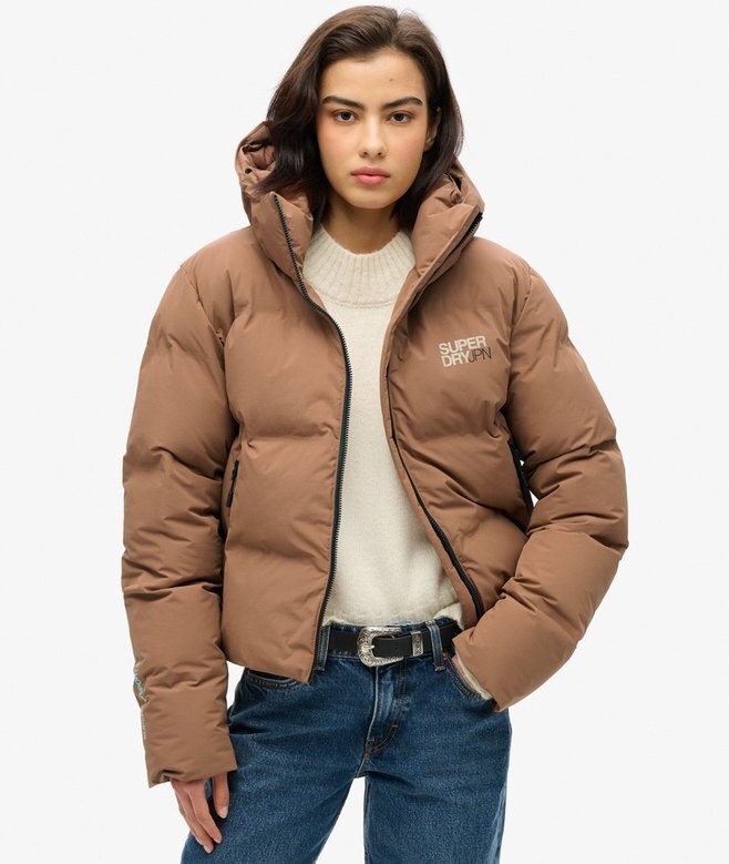 Boxy-Puffer-Jacke mit Kapuze Boxy-Puffer-Jacke mit Kapuze