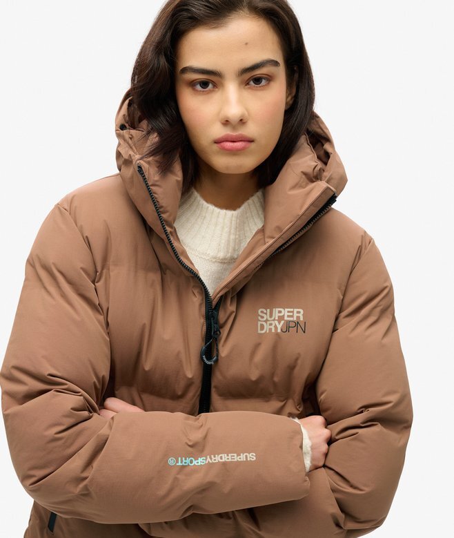 Boxy-Puffer-Jacke mit Kapuze Boxy-Puffer-Jacke mit Kapuze