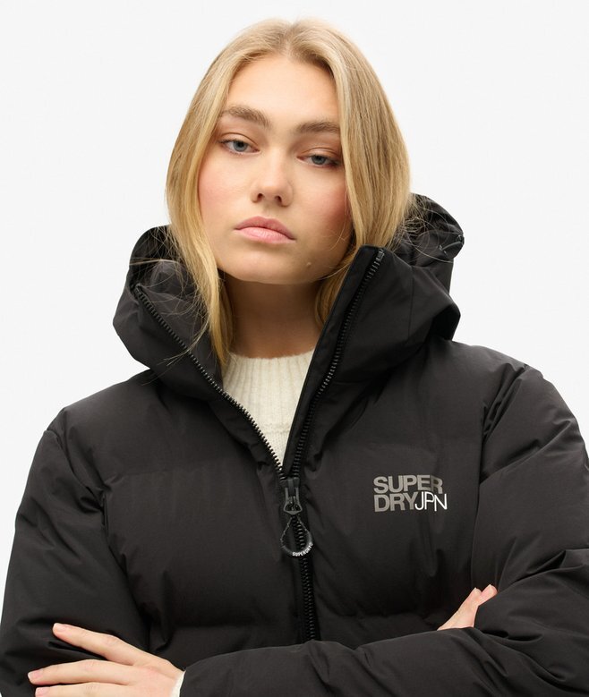 Boxy-Puffer-Jacke mit Kapuze Boxy-Puffer-Jacke mit Kapuze