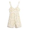 Cami-Kleid mit V-Ausschnitt und Spitzenbesatz Cami-Kleid mit V-Ausschnitt und Spitzenbesatz