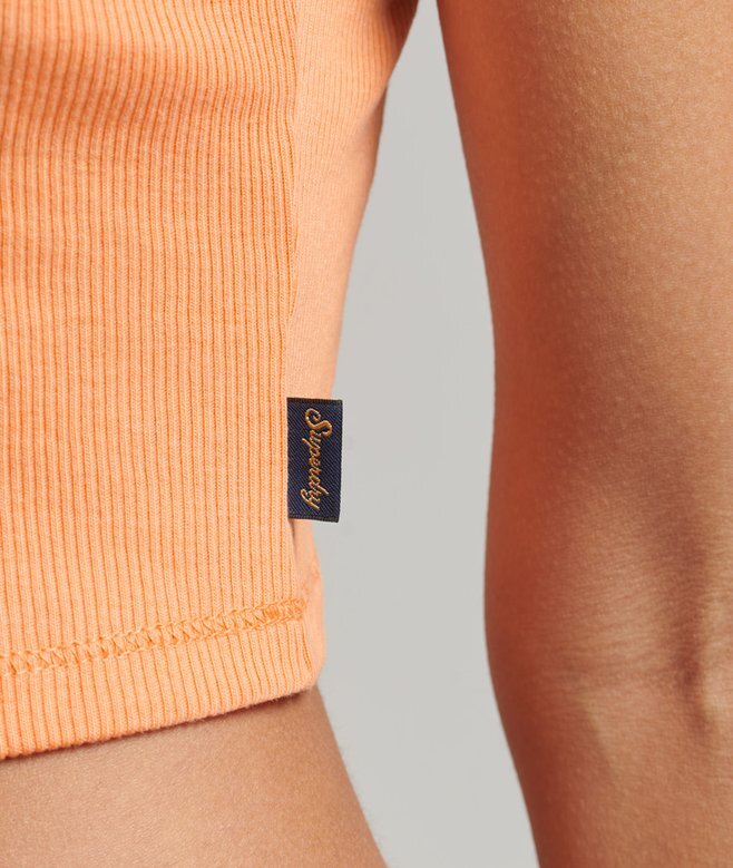Cami-Oberteil mit Rippspitzenbesatz Cami-Oberteil mit Rippspitzenbesatz