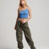 Cami-Oberteil mit Rippspitzenbesatz Cami-Oberteil mit Rippspitzenbesatz