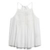 Cami-Oberteil mit Vintage-Spitzenpasse Cami-Oberteil mit Vintage-Spitzenpasse