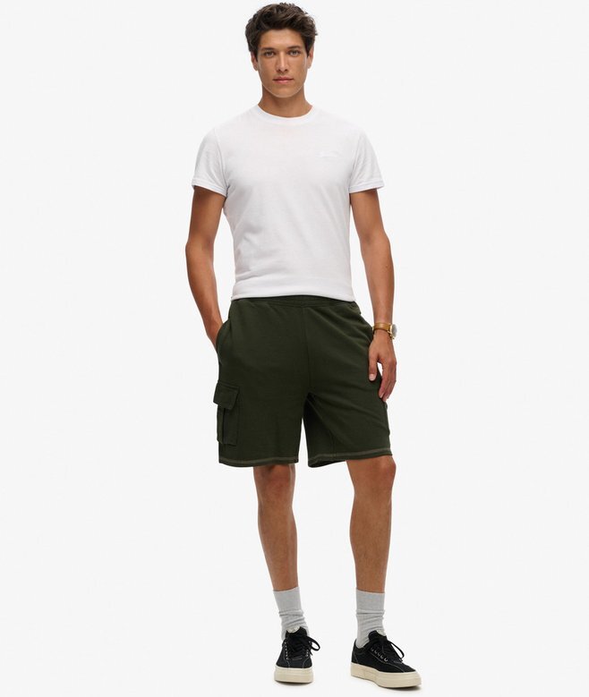 Cargo-Shorts mit Kontrastnähten Cargo-Shorts mit Kontrastnähten