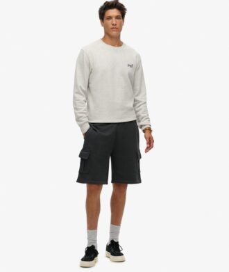 Cargo-Shorts mit Kontrastnähten