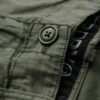 Cargohose mit niedriger Leibhöhe und geradem Schnitt Cargohose mit niedriger Leibhöhe und geradem Schnitt