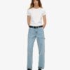 Carpenter-Jeans aus Denim mit mittlerer Leibhöhe