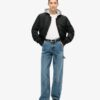 Carpenter-Jeans aus Denim mit mittlerer Leibhöhe