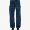Carpenter-Jeans aus Organic Cotton mit mittlerer Leibhöhe