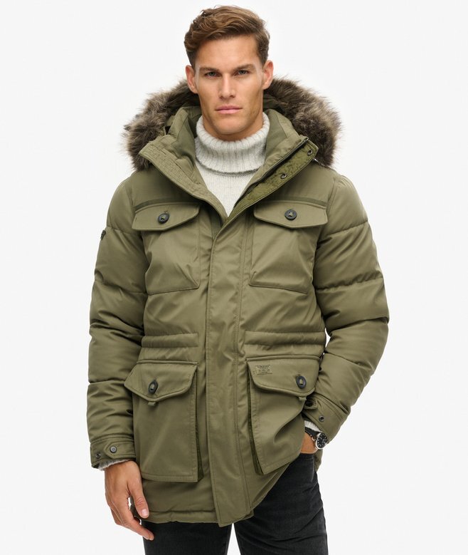 Chinook Parka aus Kunstfell Chinook Parka aus Kunstfell