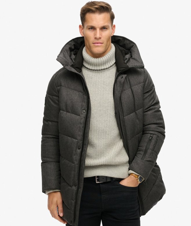 City Chevron Padded Coat City Chevron Padded Coat