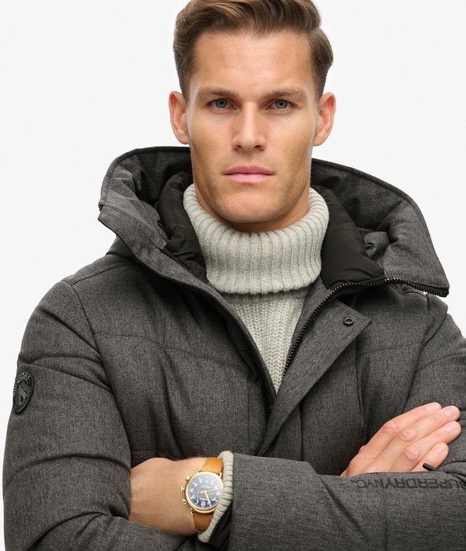 City Chevron Padded Coat City Chevron Padded Coat