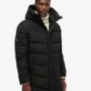 City Chevron Padded Parka Coat City Chevron Padded Parka Coat