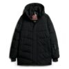 City Chevron Padded Parka Coat City Chevron Padded Parka Coat