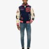 College-Bomberjacke mit Aufnähern College-Bomberjacke mit Aufnähern