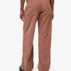 Cordhose mit mittlerer Leibhöhe und weitem Bein