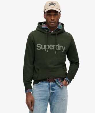 Core Logo City Kapuzenpullover mit lockerer Passform