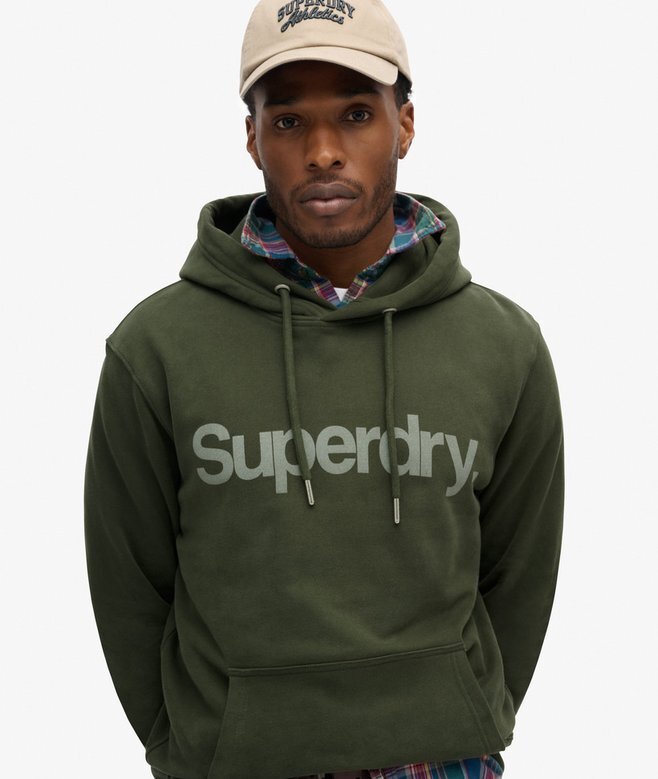 Core Logo City Kapuzenpullover mit lockerer Passform Core Logo City Kapuzenpullover mit lockerer Passform