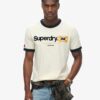 Core Logo Ringer Workwear Grafik-T-Shirt