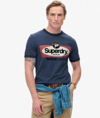 Core Logo Ringer Workwear Grafik-T-Shirt