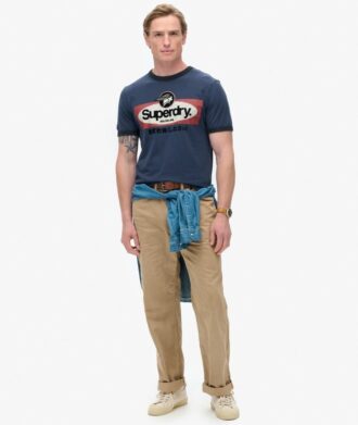 Core Logo Ringer Workwear Grafik-T-Shirt