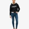 Core Sport Crop Box Kapuzenpullover