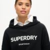 Core Sport Crop Box Kapuzenpullover
