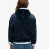 Country Club Velours-Kapuzenpullover mit lockerer Passform