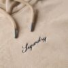 Country Club Velours-Kapuzenpullover mit lockerer Passform Country Club Velours-Kapuzenpullover mit lockerer Passform