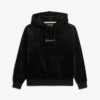 Country Club Velours-Kapuzenpullover mit lockerer Passform