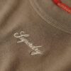 Cropped-T-Shirt aus Organic Cotton mit Stickerei Cropped-T-Shirt aus Organic Cotton mit Stickerei