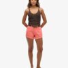 Denim-Shorts mit hoher Leibhöhe Denim-Shorts mit hoher Leibhöhe