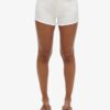 Denim-Shorts mit hoher Leibhöhe Denim-Shorts mit hoher Leibhöhe