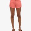 Denim-Shorts mit hoher Leibhöhe Denim-Shorts mit hoher Leibhöhe