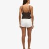 Denim-Shorts mit hoher Leibhöhe Denim-Shorts mit hoher Leibhöhe