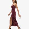 Diamonte-Samt-Maxikleid Diamonte-Samt-Maxikleid