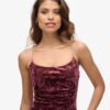 Diamonte-Samt-Maxikleid Diamonte-Samt-Maxikleid