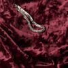 Diamonte-Samt-Maxikleid Diamonte-Samt-Maxikleid