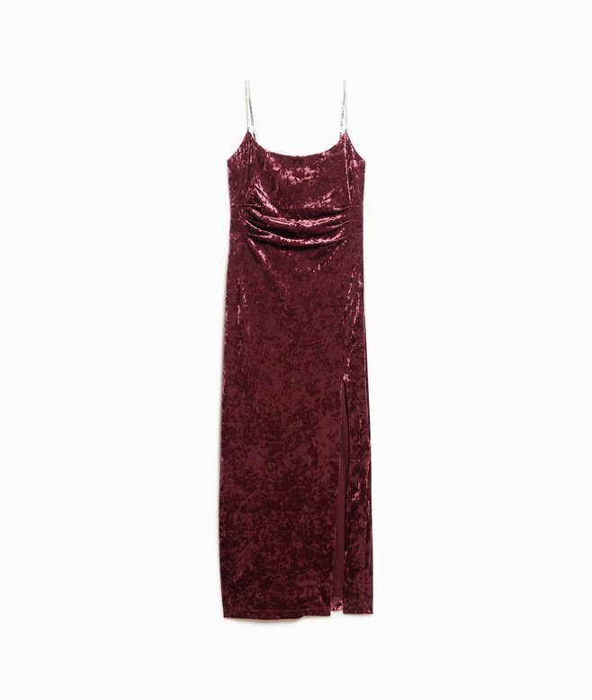 Diamonte-Samt-Maxikleid Diamonte-Samt-Maxikleid