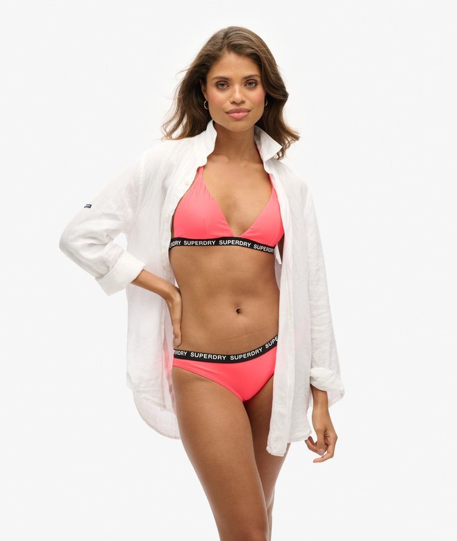 Dreieckiges Bikini-Oberteil mit Gummizug Dreieckiges Bikini-Oberteil mit Gummizug